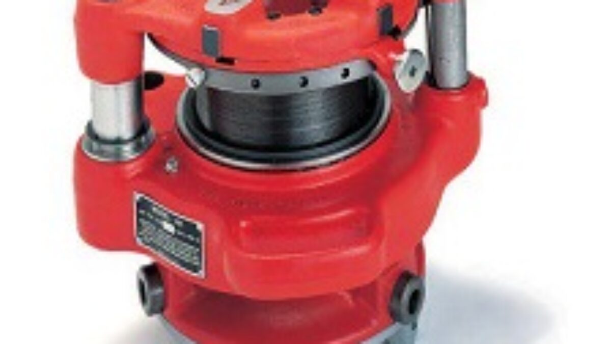 Ridgid receding outlet geared threader